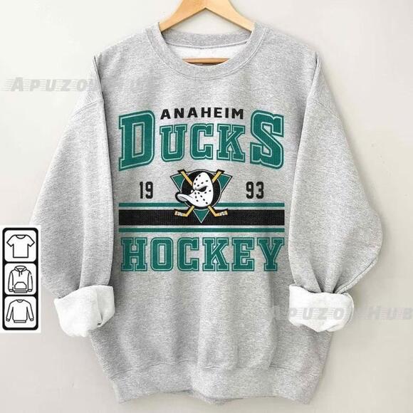 Other - 2011 Anaheim Ducks Hockey 1993 90S Sweatshirt Retro